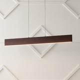 Alder Dimmable Adjustable Integrated LED Metal Linear Pendant