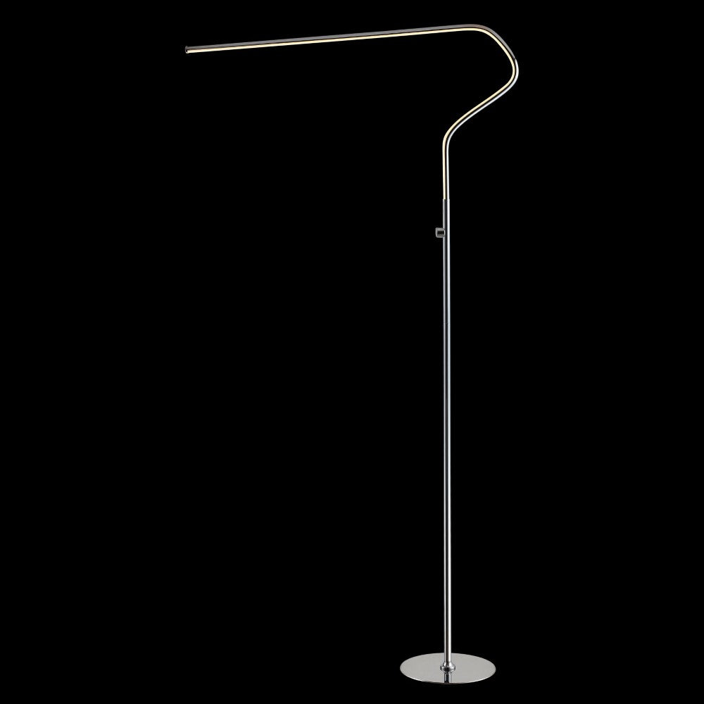 Ash 65.25" Integrated LED Metal Floor Lamp