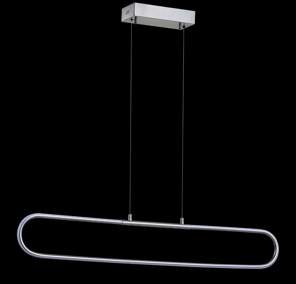 Cullen 39" Dimmable Adjustable Integrated LED Metal Linear Pendant