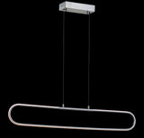Cullen 39" Dimmable Adjustable Integrated LED Metal Linear Pendant