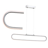 Cullen 39" Dimmable Adjustable Integrated LED Metal Linear Pendant