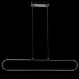 Cullen 39" Dimmable Adjustable Integrated LED Metal Linear Pendant