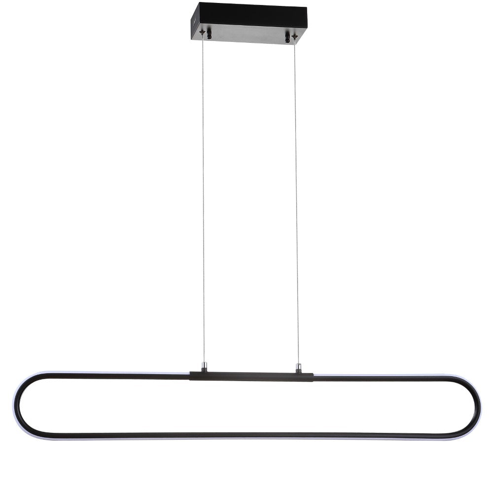 Cullen 39" Dimmable Adjustable Integrated LED Metal Linear Pendant