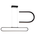 Cullen 39" Dimmable Adjustable Integrated LED Metal Linear Pendant