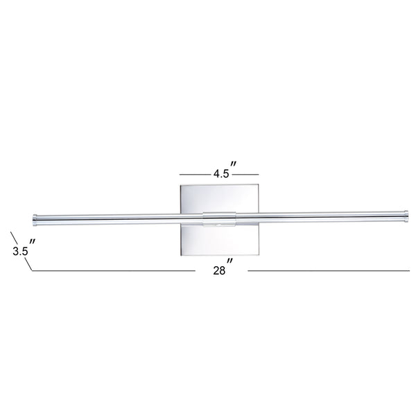 Dimension Image Chrome (Set of 2)
