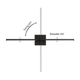 Dara 28" Dimmable Integrated LED Metal Wall Sconce