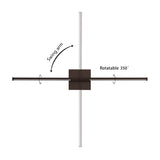 Dara 28" Dimmable Integrated LED Metal Wall Sconce