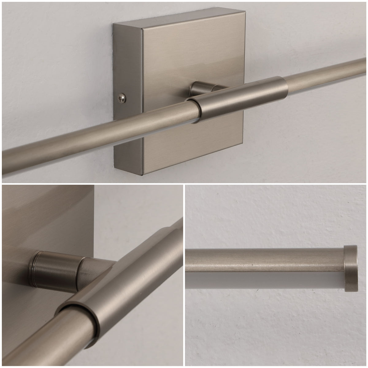 Dara 28" Dimmable Integrated LED Metal Wall Sconce