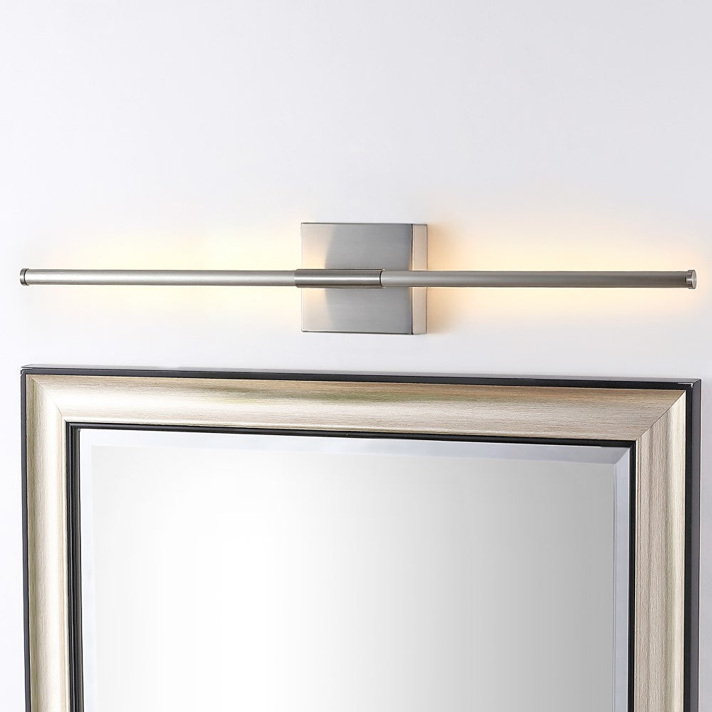 Dara 28" Dimmable Integrated LED Metal Wall Sconce