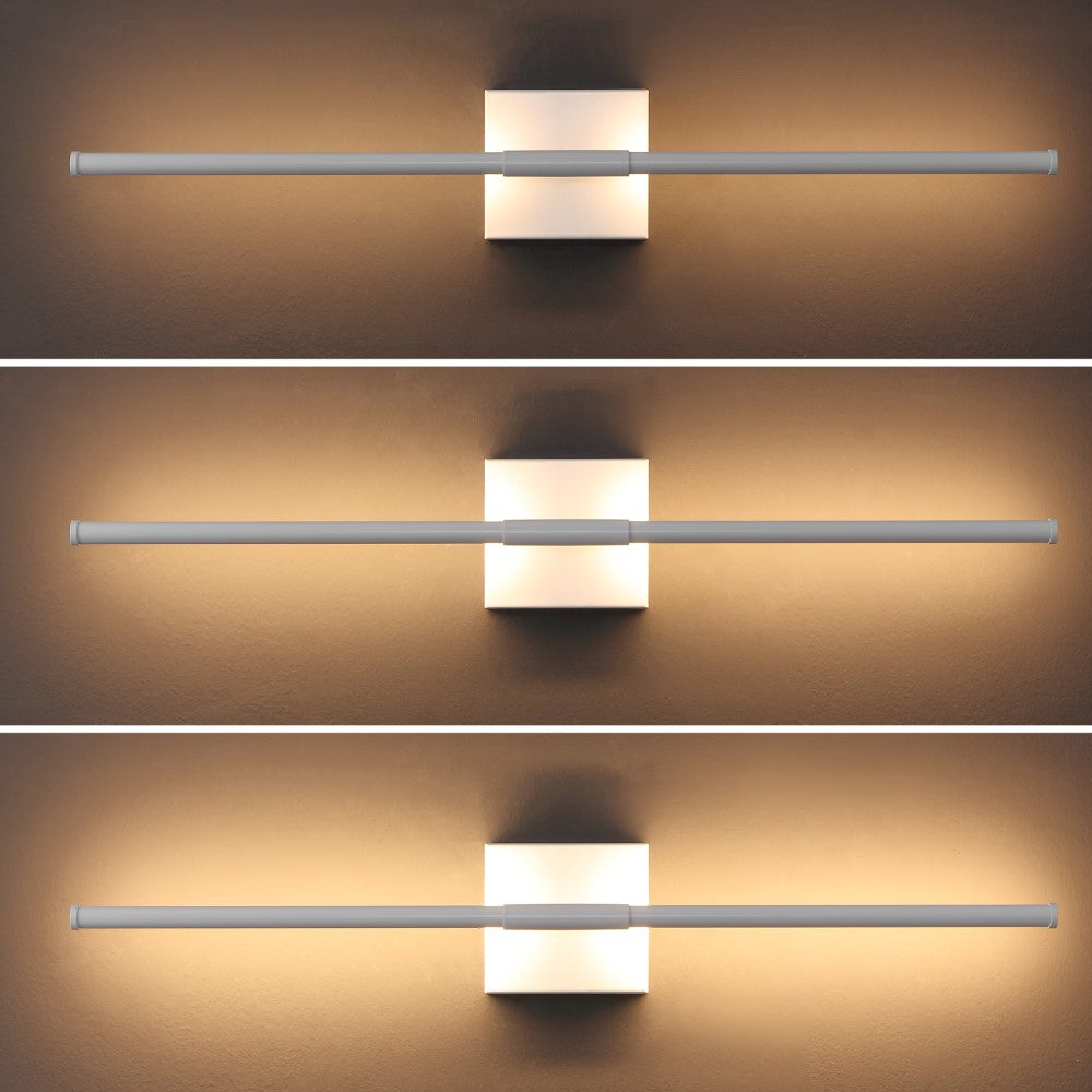 Dara 28" Dimmable Integrated LED Metal Wall Sconce