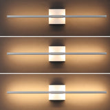 Dara 28" Dimmable Integrated LED Metal Wall Sconce