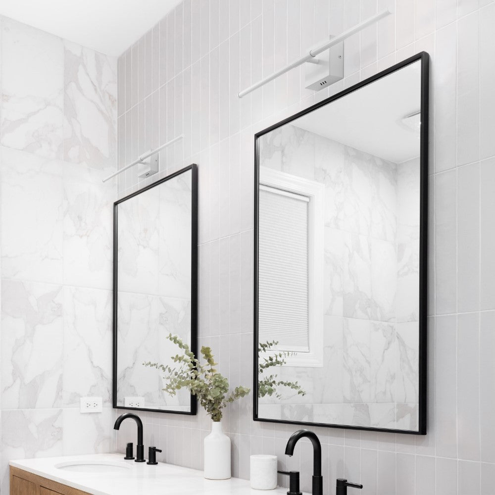 Dara 28" Dimmable Integrated LED Metal Wall Sconce