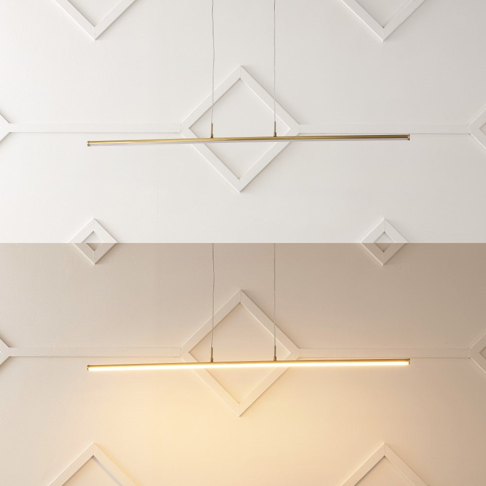 Conley 39.5" Dimmable Adjustable Integrated LED Metal Linear Pendant