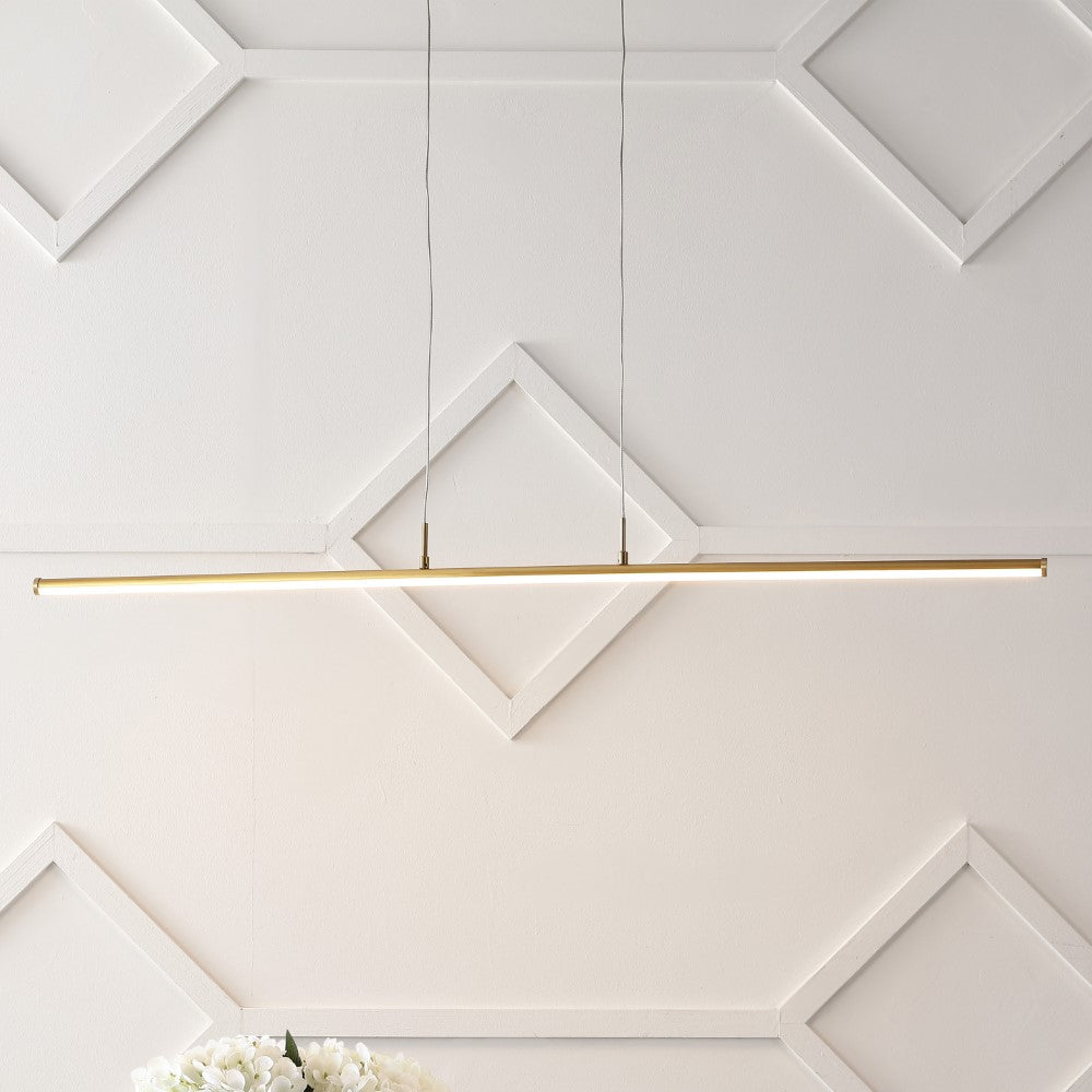 Conley 39.5" Dimmable Adjustable Integrated LED Metal Linear Pendant