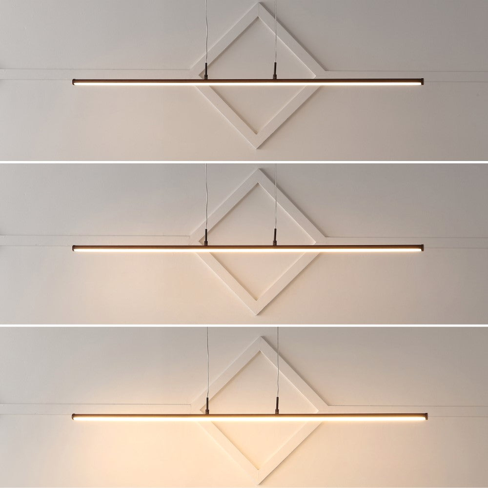 Conley 39.5" Dimmable Adjustable Integrated LED Metal Linear Pendant