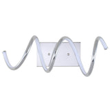 Corella 7" Modern Metal Integrated LED Vanity Light Sconce