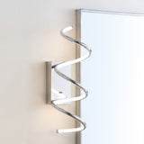 Corella 7" Modern Metal Integrated LED Vanity Light Sconce
