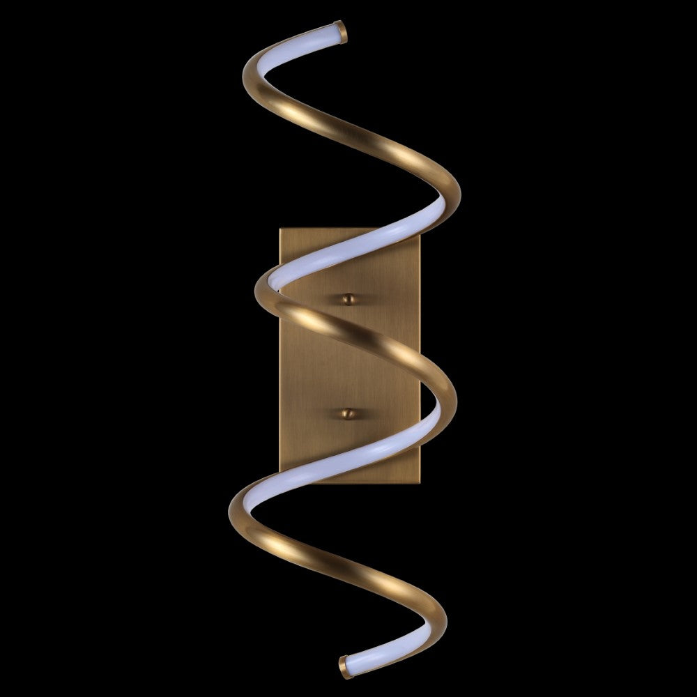 Corella 7" Modern Metal Integrated LED Vanity Light Sconce