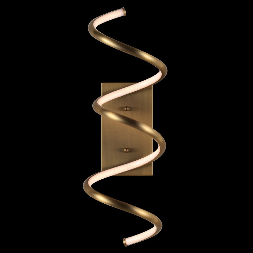 Corella 7" Modern Metal Integrated LED Vanity Light Sconce