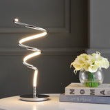 Lomka 19.75" Modern Dimmable Metal Integrated LED Table Lamp