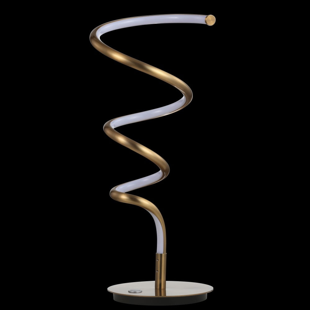 Lomka 19.75" Modern Dimmable Metal Integrated LED Table Lamp