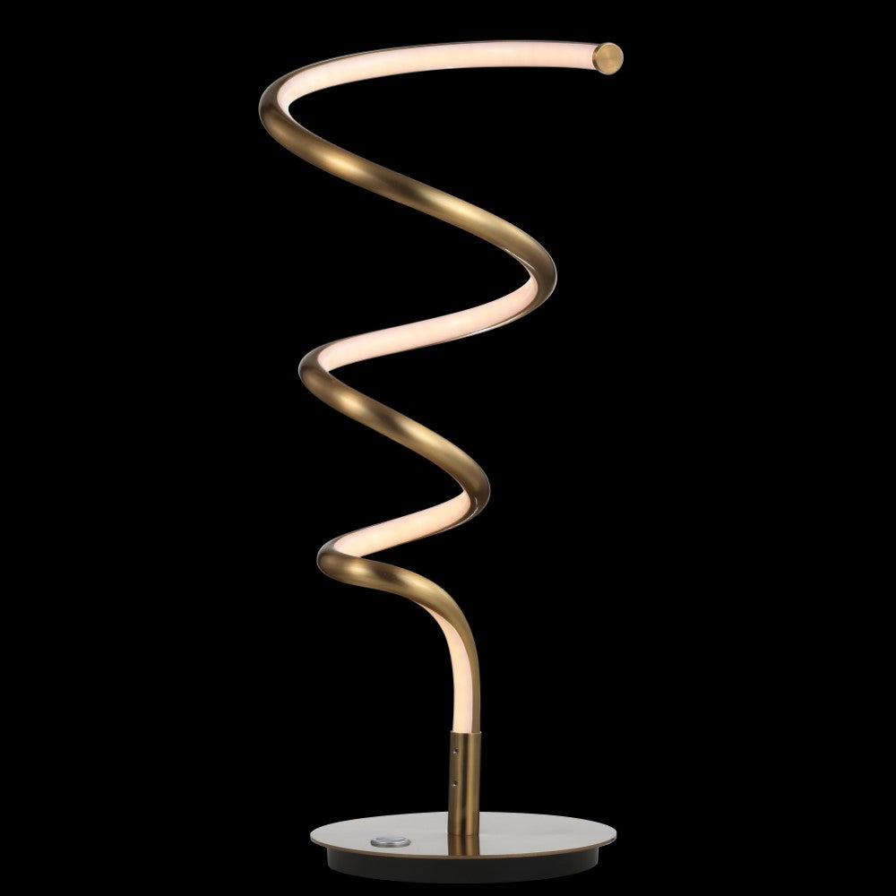 Lomka 19.75" Modern Dimmable Metal Integrated LED Table Lamp