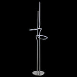 Iory 64" Minimalist Dimmable Metal Integrated LED Floor Lamp