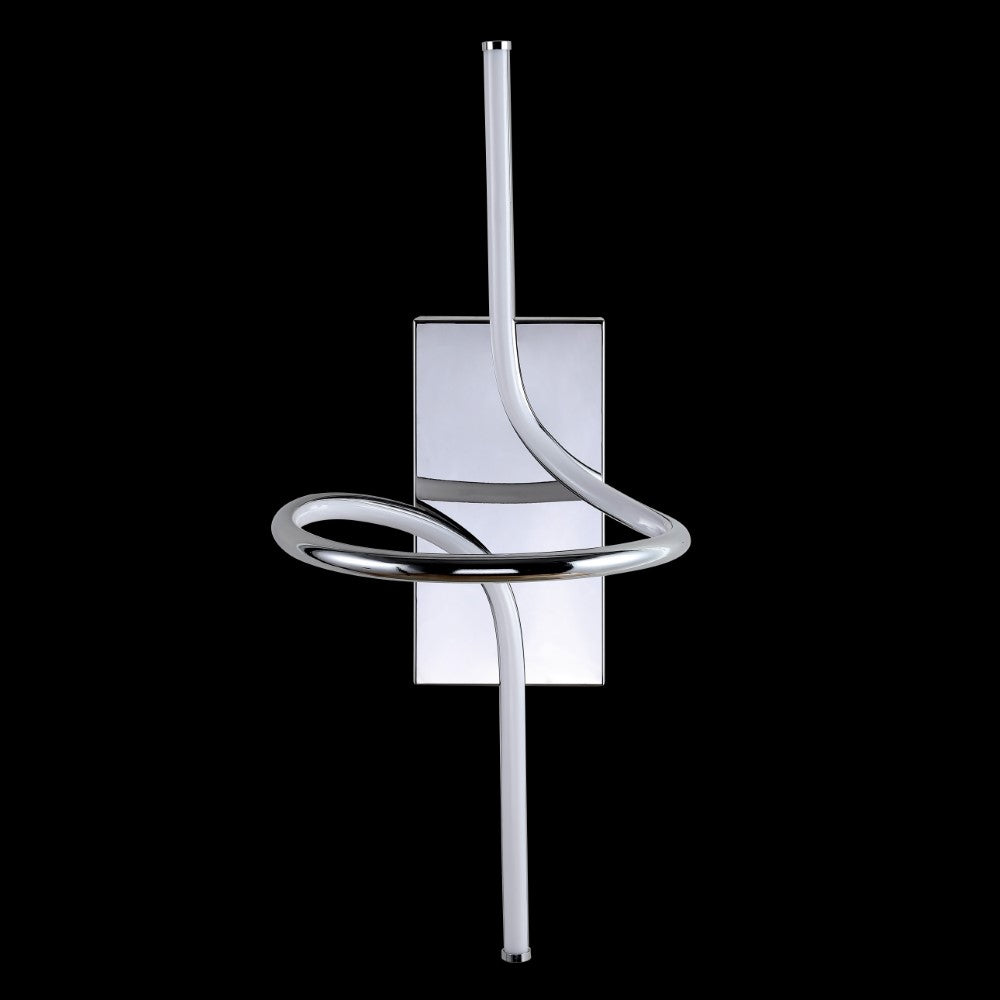 Senegal 9" Minimalist Metal Integrated LED Vanity Light Sconce