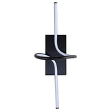 Senegal 9" Minimalist Metal Integrated LED Vanity Light Sconce