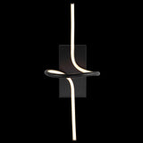 Senegal 9" Minimalist Metal Integrated LED Vanity Light Sconce