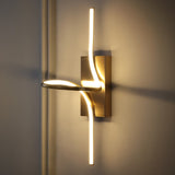 Senegal 9" Minimalist Metal Integrated LED Vanity Light Sconce