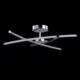 Palm 31.5" Modern Metal Integrated LED Pendant