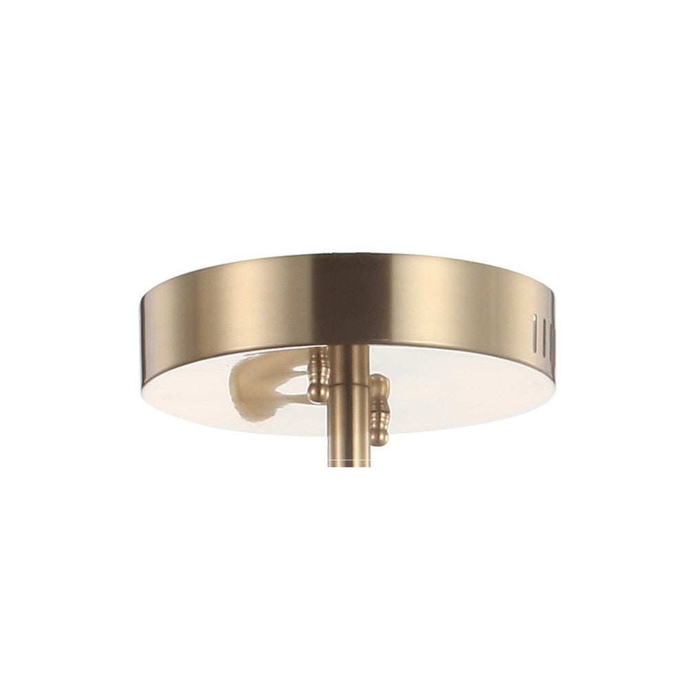 Palm 31.5" Modern Metal Integrated LED Pendant