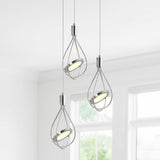 Gorey Adjustable Modern Integrated Cluster LED Metal Pendant