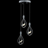Gorey Adjustable Modern Integrated Cluster LED Metal Pendant