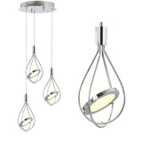 Gorey Adjustable Modern Integrated Cluster LED Metal Pendant