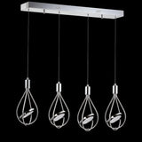 Gorey Adjustable Modern Integrated Cluster LED Metal Pendant