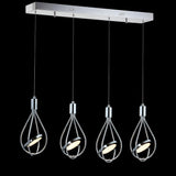 Gorey Adjustable Modern Integrated Cluster LED Metal Pendant