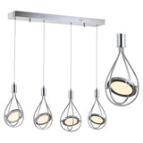 Gorey Adjustable Modern Integrated Cluster LED Metal Pendant