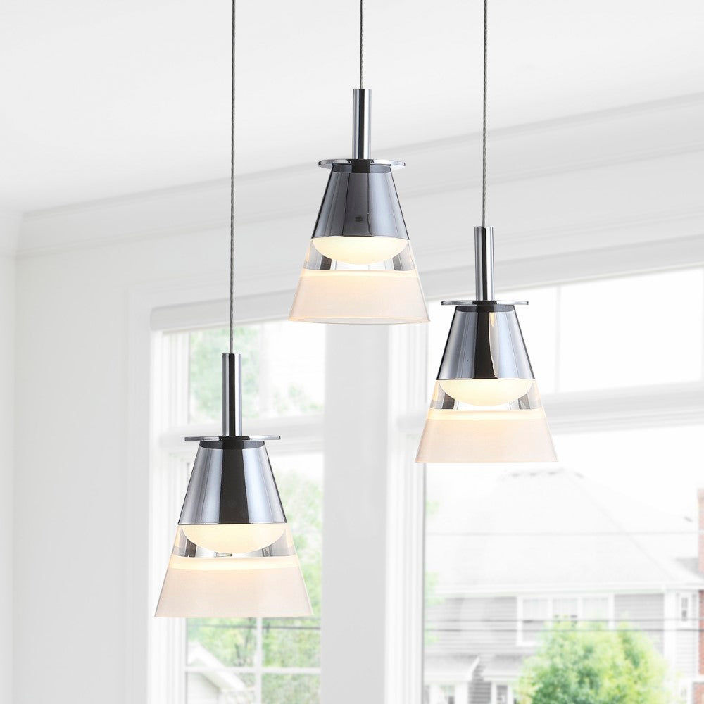 Cioran Adjustable Metal Integrated LED Pendant