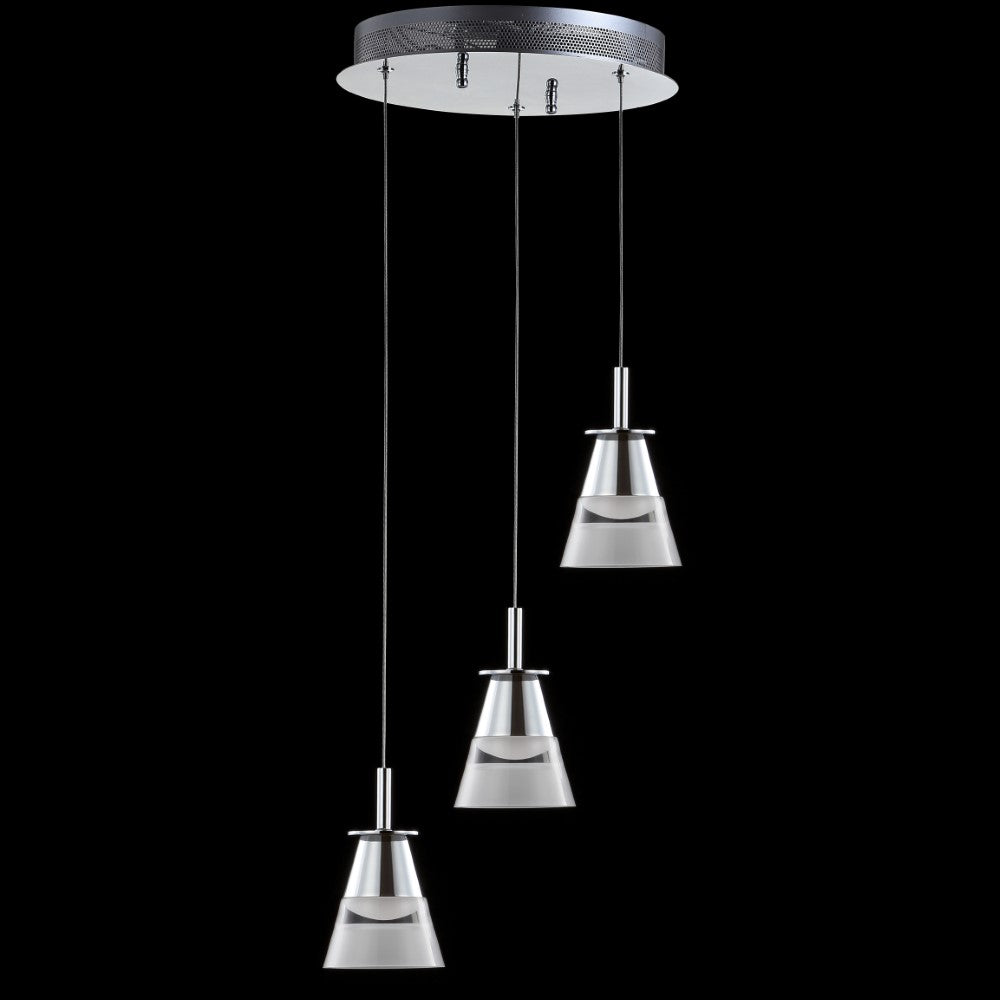 Cioran Adjustable Metal Integrated LED Pendant