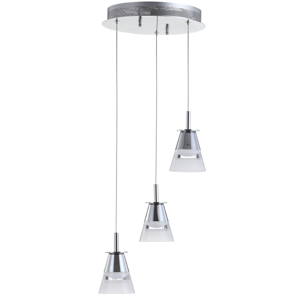 Cioran Adjustable Metal Integrated LED Pendant