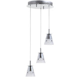 Cioran Adjustable Metal Integrated LED Pendant