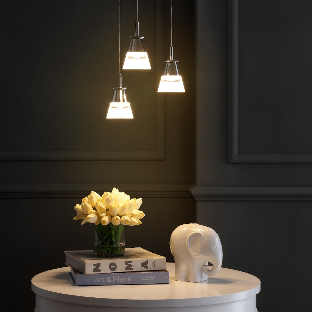 Cioran Adjustable Metal Integrated LED Pendant