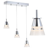 Cioran Adjustable Metal Integrated LED Pendant