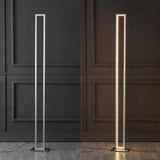 bright 59.5" Modern Minimalist Aluminum Integrated Tower LED Floor Lamp