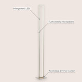 bright 59.5" Modern Minimalist Aluminum Integrated Tower LED Floor Lamp