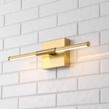 Euell Modern Minimalist Dimmable Integrated LED Metal Wall Sconce