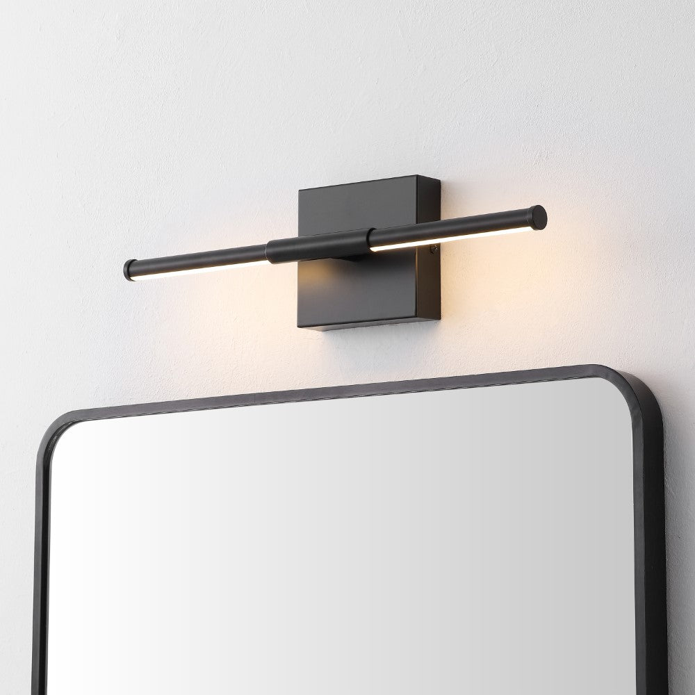 Euell Modern Minimalist Dimmable Integrated LED Metal Wall Sconce