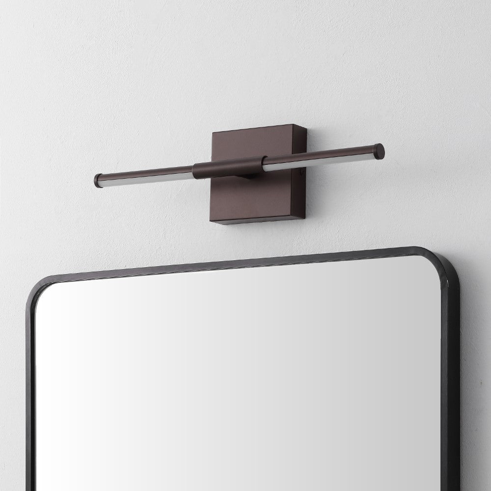 Euell Modern Minimalist Dimmable Integrated LED Metal Wall Sconce